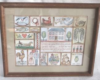 7676 - Framed Print - 21" x 17"
