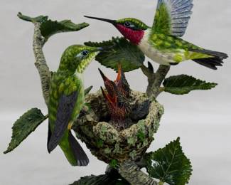 55 - Spring Arrivals Hummingbird Figurine 5.5"

