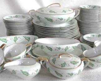 7963 - Noritake "Adrienne" 70 Piece China Set

