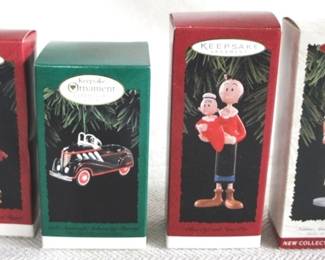 7721 - 4 Hallmark Christmas Ornaments
