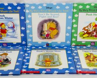 1642 - 6 Vintage Disney Books
