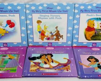 1646 - 6 Vintage Disney Books
