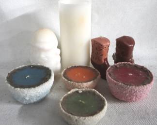 7626 - Lot of 8 Assorted Candles
