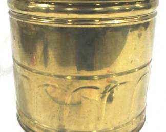 5086 - Brass Bucket Planter - 12" x 14"
