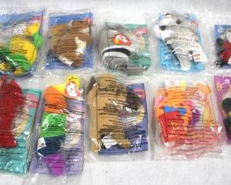 8450 - Lot of 10 McDonalds TY Beanie Babies
