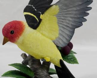 72 - Lenox Western Tanager Figurine as is Leg Missing 5.5"

