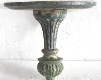 8344 - Wood Shelf Sconce - 10" x 10"
