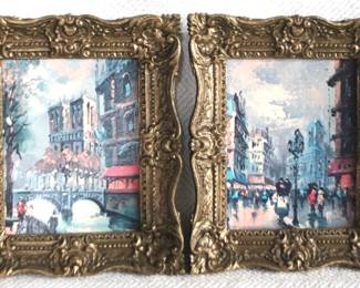 7748 - 2 Framed Prints - 6.5" x 5.5"
