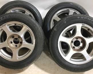 3275 - 16" Rimmed Wheels, qty 4
