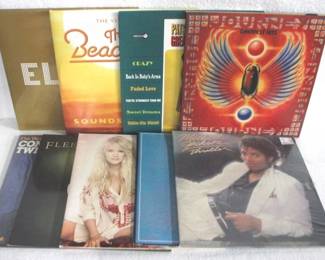 8162 - Lot of 8 LP Records
