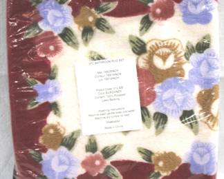 8471 - 3 Piece Bathroom Rug Set - New
