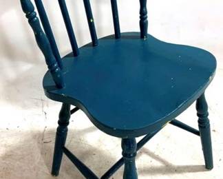 3087 - Painted Farmhouse Chair - 31 x 17 x 17
