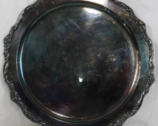 112 - Silverplate Platter 22"
