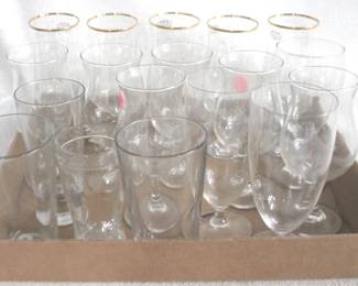 7926 - Lot of Assorted Glasses
