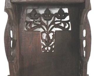 8135 - Wood Shelf - 10" x 21" x 5"
