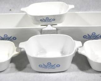 8485 - Set of 6 Corning Dishes
