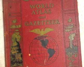 3341 - Collier's World Atlas and Gazetteer Book
