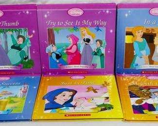 1647 - 6 Vintage Disney Books
