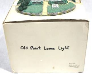 5212 - Danbury Mint St Augustine Light Station Lighthouse w/ box
