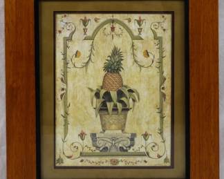 1539 - Frame of Pineapple 13x11
