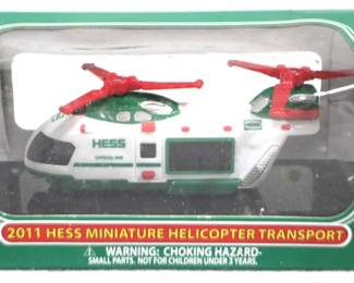 8411 - 2011 Hess Miniature Helicopter in Box
