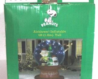 8157 - Peanuts Airblown Inflatable in Box - 6' Tall
