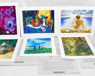 203 - Assorted Seriolithographs with COAs
