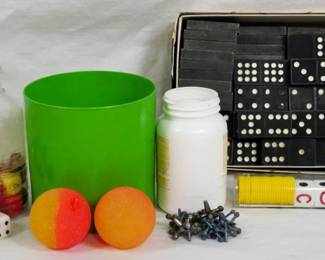 135 - Assorted Vintage Game Items
