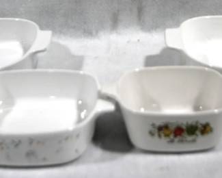 5125 - 4 Corning Dishes
