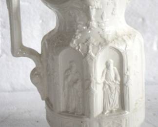 8294 - Art Pottery Pitcher 10" Tall
