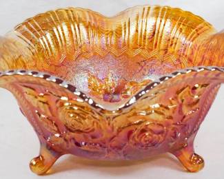 1616 - Imperial Carnival Glass Bowl 5x10"
