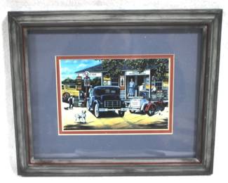5016 - "General Store" Framed Print - 11.5" x 9.5"
