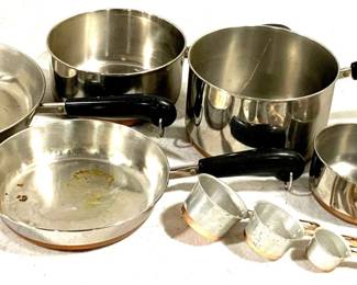 8601 - Revere Pots and Pans Set
