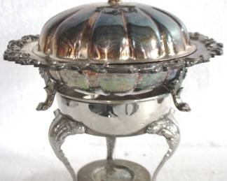 8325 - Silver Plated Chaffing Dish - 12" x 7"
