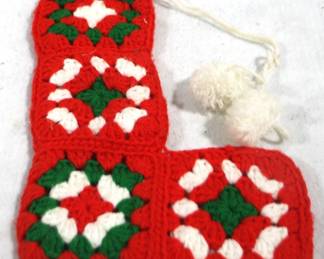 8384 - Crochet Stocking - 12" x 8"
