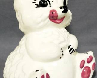 1280 - Porcelain Bear Figure 8"
