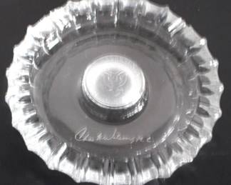 8204 - House of Representatives Glass Ashtray 10" Round
