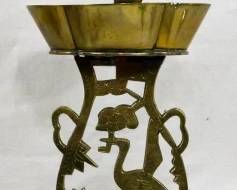 1684 - Brass Candlestand - 18" Tall
