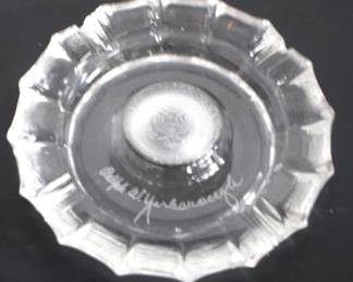 8205 - United States Senate Glass Ashtray - 8" Round
