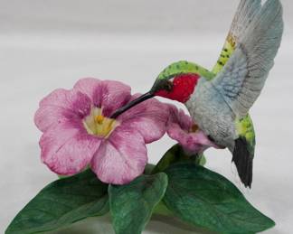 73 - Lenox Porcelain Hummingbird 4"
