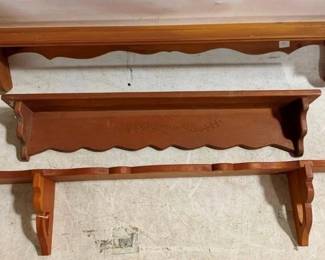 3265 - 3 Wood Shelves - 48 x 6
