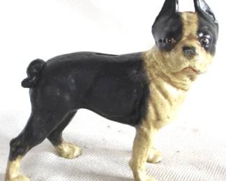 7863 - Cast Iron Bulldog Bank - 10x10
