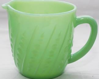 1588 - Jadeite Pitcher 4.5"
