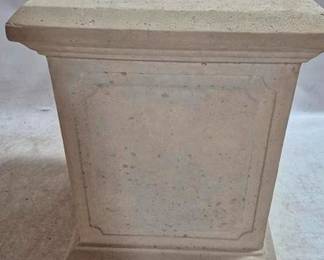 3324 - Molded Column Pedestal 27 x 21 x 21
