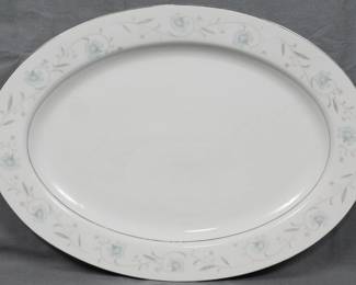184 - English Garden Oval Platter 12x15
