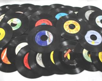 5120 - Lot of 55 45RPM Records
