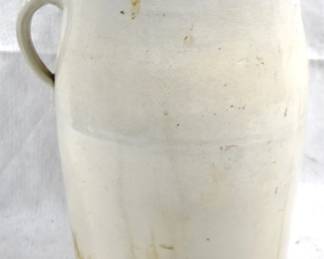 8377 - 5 Gallon Stoneware Crock - AS IS (Cracked Bottom) 16.5" x 12"
