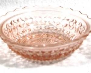 5058 - 3 Pink Depression Glass 5" Bowls
