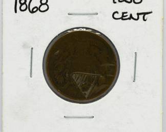 207 - 1868 Two Cent Coin
