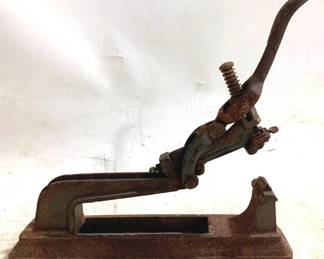 3354 - Vintage Punch Tool 16 x 18 x 4
